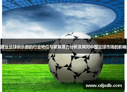 建业足球俱乐部的行业地位与发展潜力分析及其对中国足球市场的影响